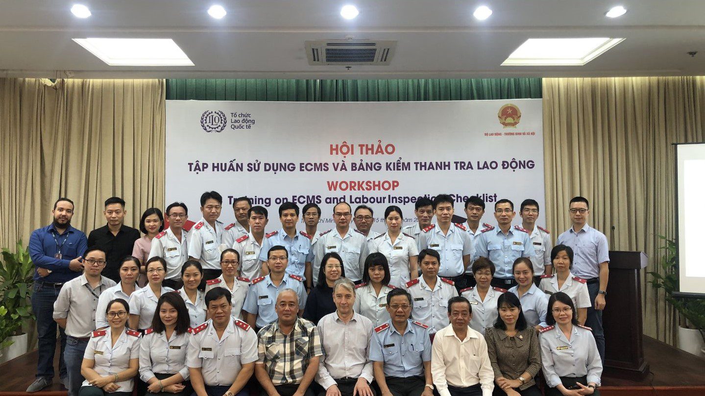 DIGI-TEXX in The Training on ECMS and Labour Inspection Checklist Workshop 2022